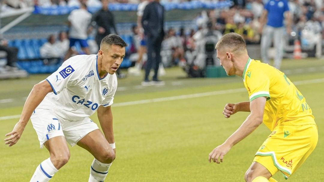 Prensa francesa aprobó el debut titular de Alexis Sánchez en Marsella