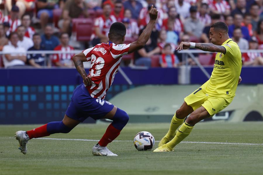 Atlético de Madrid tumbó a Villarreal y se sumó a los líderes en la liga española