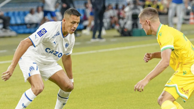 Proyectan que el Marsella de Alexis terminará tercero en la liga francesa al fin de temporada