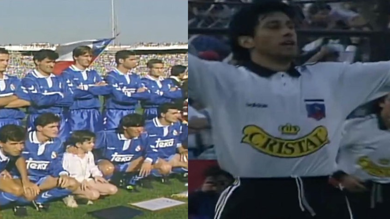 Se cumplieron 29 años del histórico triunfo de Colo Colo sobre el Real Madrid de Iván Zamorano