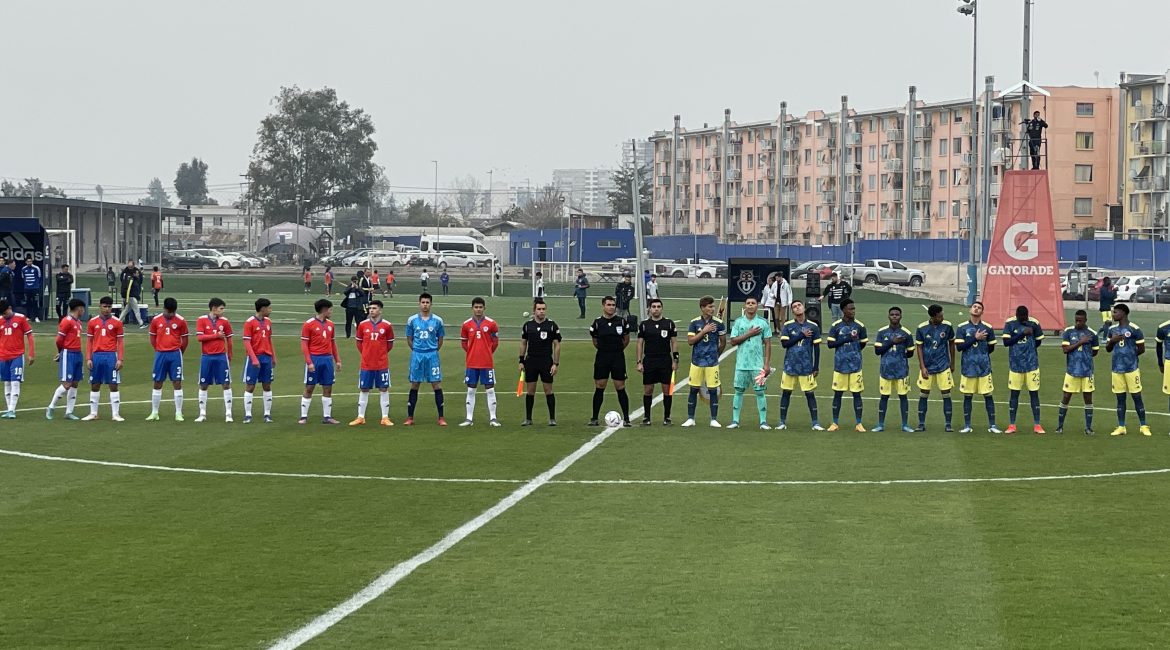 La Roja sub 17 cayó por penales ante Colombia en amistoso preparatorio para el Sudamericano