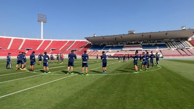 Universidad de Chile regresó al Estadio Nacional