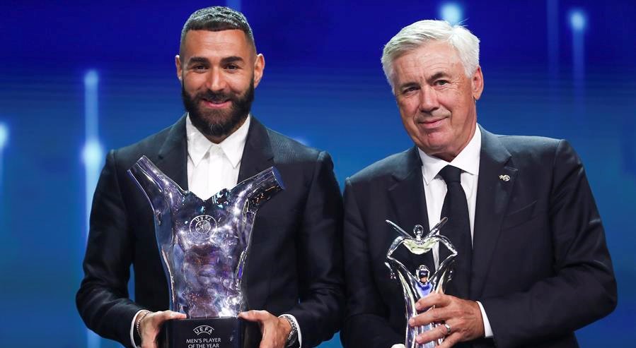 Karin Benzema por Carlo Ancelotti: Es uno de los mejores entrenadores del mundo