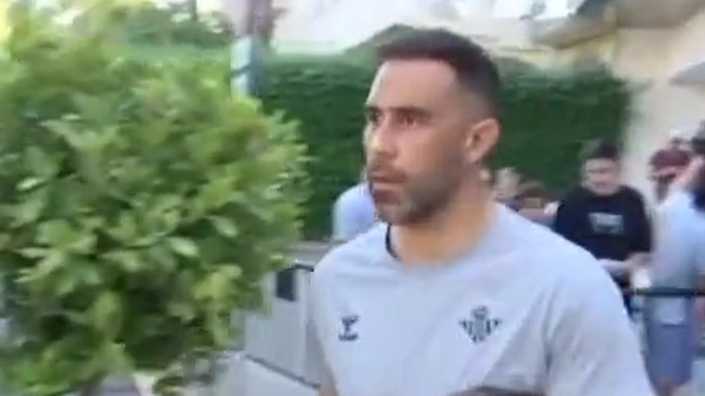 La molestia de Claudio Bravo en la previa al partido con Osasuna
