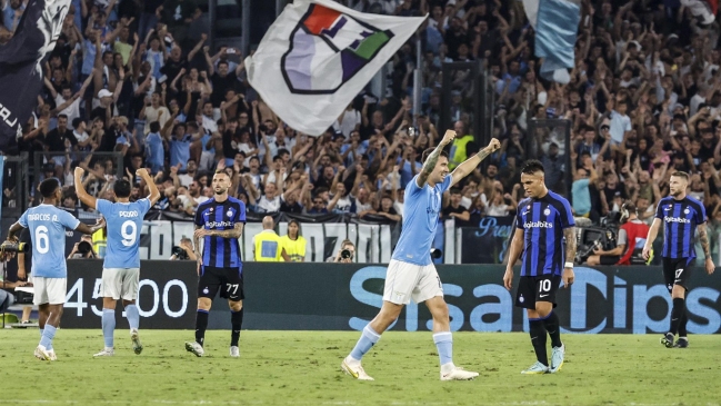 Lazio noqueó a Inter de Milán con goles de Felipe Anderson, Luis Alberto y Pedro
