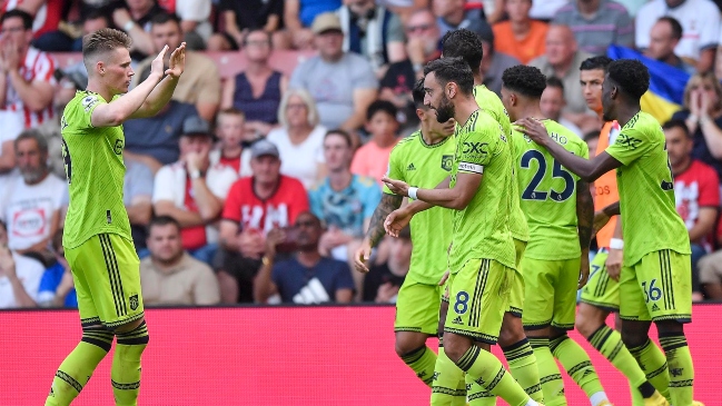 Manchester United venció a Southampton con Cristiano saliendo desde la banca