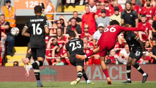 La implacable goleada de Liverpool ante Bournemouth en la Premier