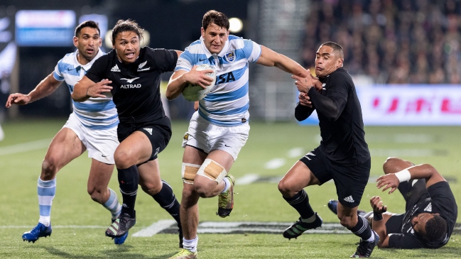 Argentina hizo historia y venció a los All Blacks en Nueva Zelanda
