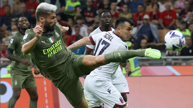 “¿Sigue jugando?”: Gary Medel fue apuntado tras la derrota de Bologna ante Milan