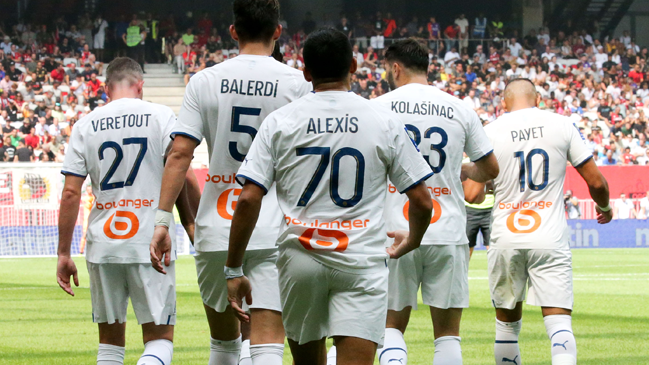 DT de Marsella tras doblete de Alexis: Tenemos suerte de contar con él, su calidad marca la diferencia