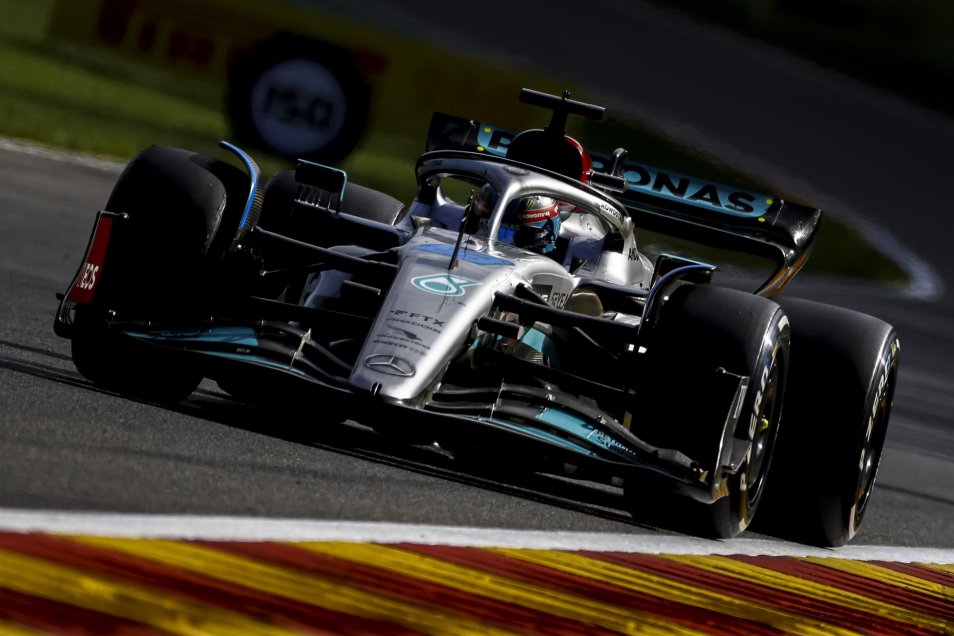 Verstappen y Pérez comandaron la celebración del doblete de Red Bull en el GP de Bélgica