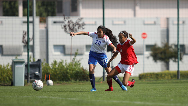 Seleccionada sub 15 adelantó el duelo de la Roja ante Macedonia en torneo de la UEFA
