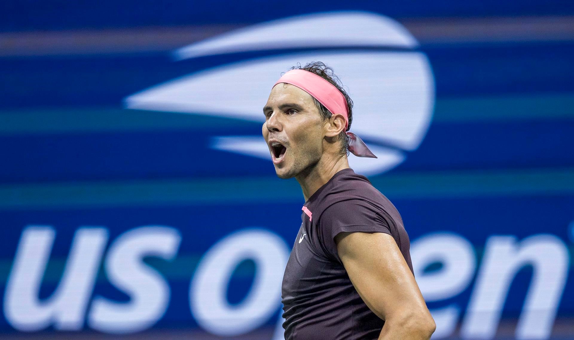 Rafael Nadal evitó sorpresas con remontada en la primera ronda del US Open