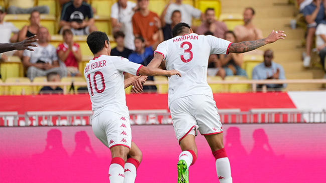 Maripán anotó un gol para AS Mónaco en duelo con Troyes