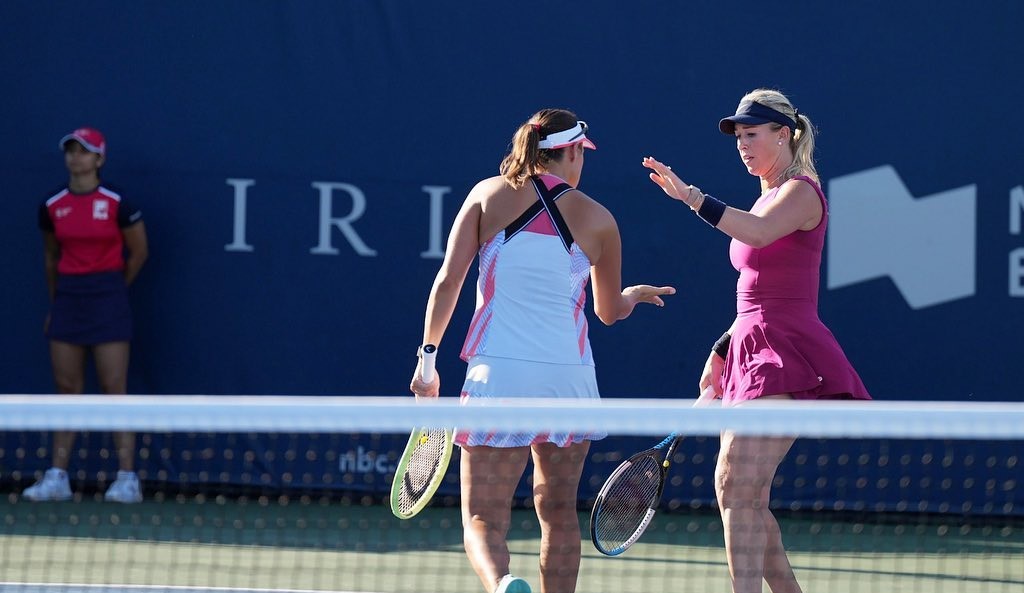 Alexa Guarachi avanzó a la segunda ronda del dobles femenino en el US Open