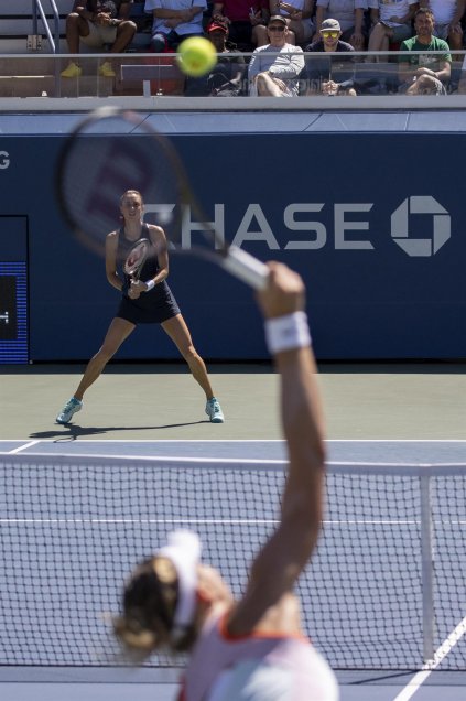 Paula Badosa se despidió del US Open frente a Petra Martic
