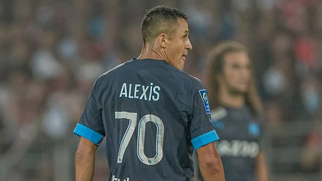 Alexis Sánchez asoma como titular en la visita de Marsella a Auxerre por la liga francesa