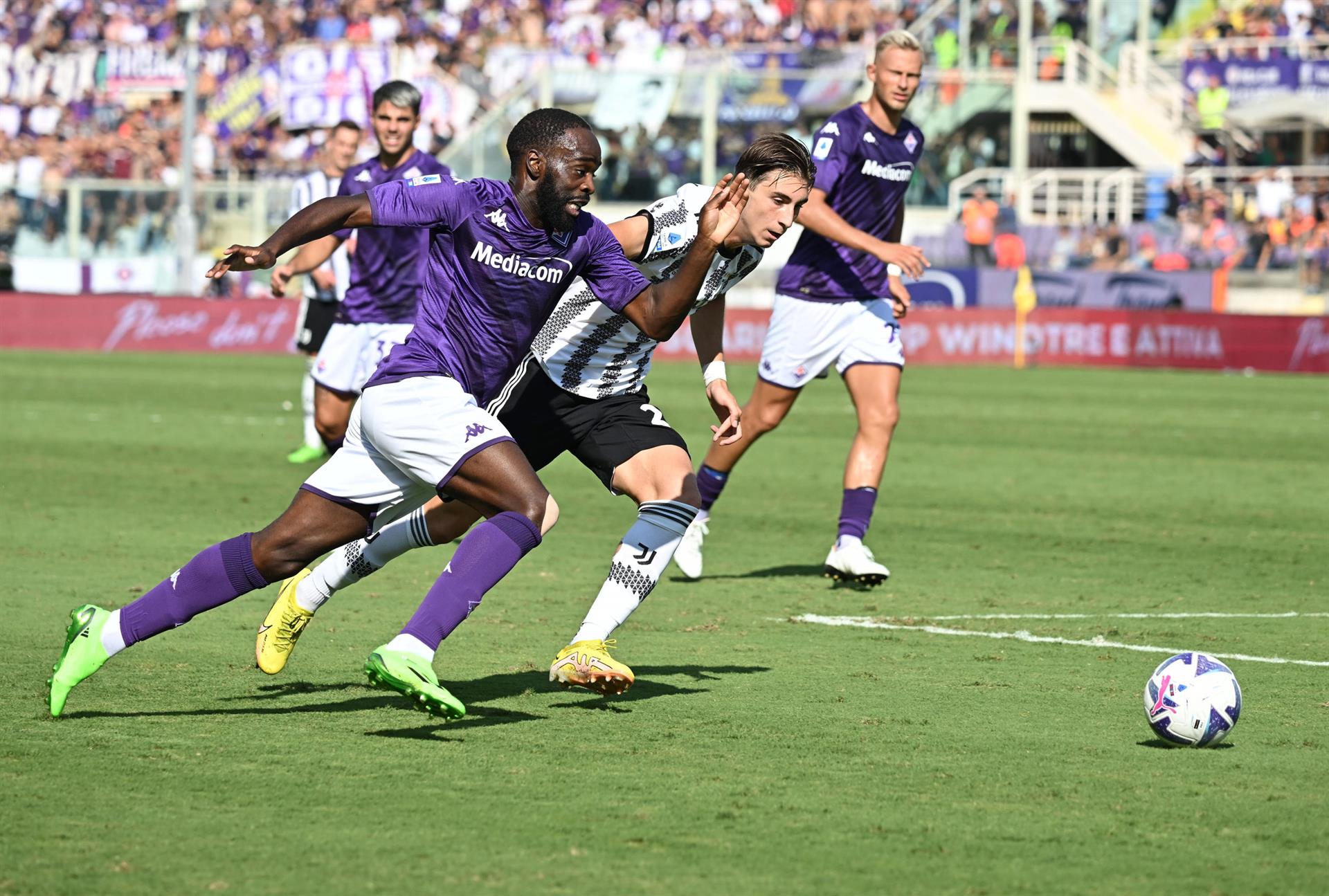 Juventus sumó un nuevo empate en la Serie A en su visita a Fiorentina