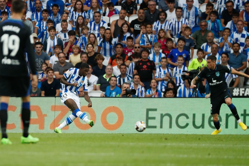 Real Sociedad le negó el triunfo a Atlético de Madrid con trabajado empate en la liga española