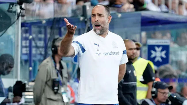 DT de Olympique de Marsella: Me gusta que ataquemos para que los hinchas disfruten