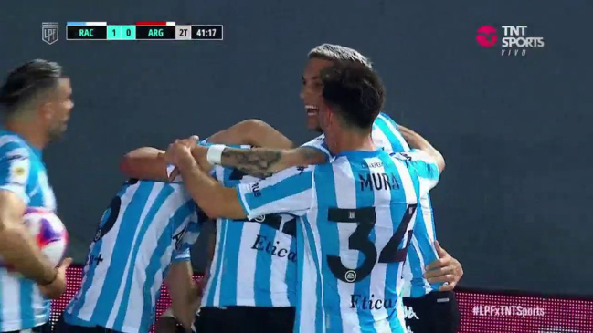 Ex Palestino anotó un autogol que dio el triunfo a Racing frente a Argentinos