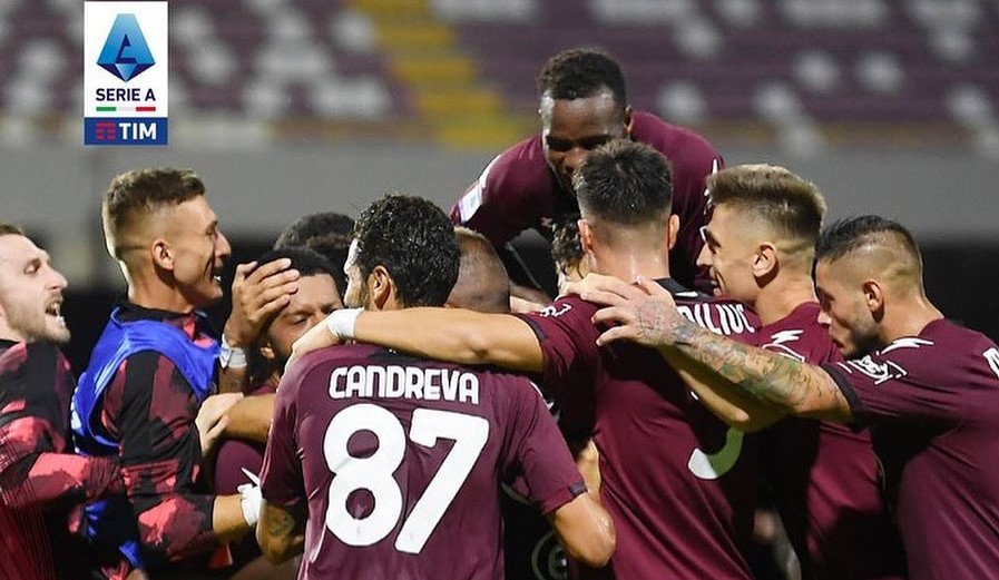 Diego Valencia observó desde la banca el empate de Salernitana ante Empoli