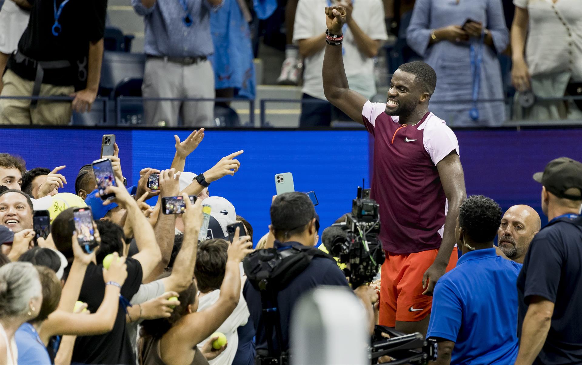 Frances Tiafoe dio el golpe y eliminó a Rafael Nadal en el US Open