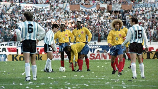 Se cumplieron 29 años del histórico 5-0 de Colombia a Argentina en Buenos Aires