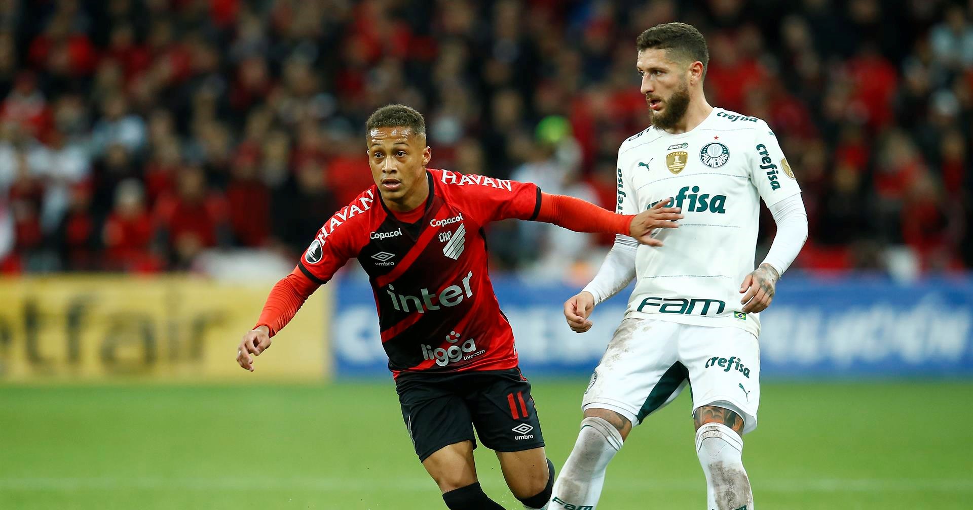 Palmeiras buscará la remontada ante A. Paranaense para llegar a su tercera final seguida