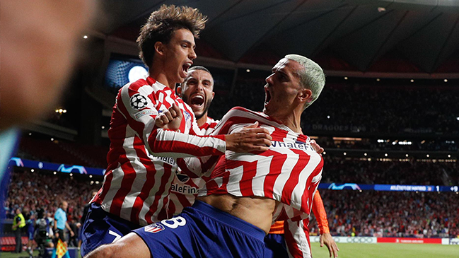 Griezmann le dio la victoria a Atlético de Madrid en el último suspiro ante Porto