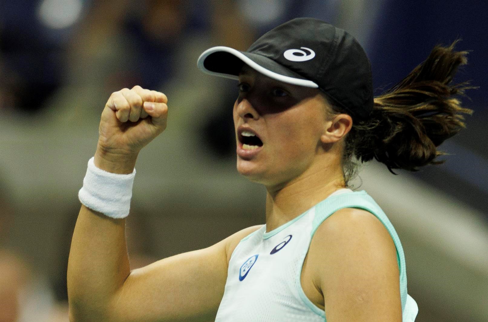 Iga Swiatek dominó a Jessica Pegula y avanzó a semifinales del US Open