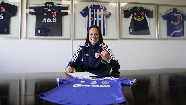 La U femenina se reforzó con la paraguaya María Martínez Vecca