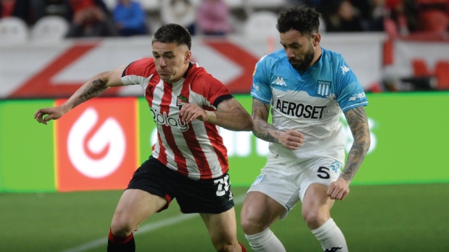 Gabriel Arias y Eugenio Mena dijeron presente en la derrota de Racing frente a Estudiantes