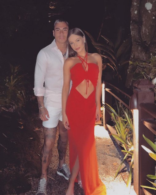 “Mi princesa”: Eduardo Vargas publicó romántica foto con su novia Juliana Peixoto