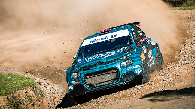 Mads Østberg sigue liderando la quinta fecha del Rally de Biobío Los Angeles