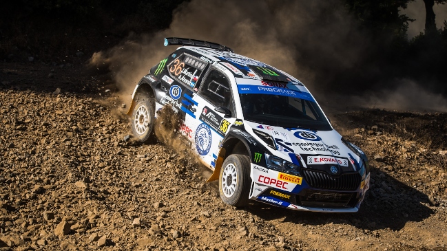 Jorge Martínez logró completar el exigente Rally de Acrópolis