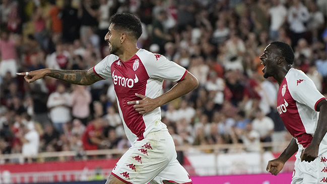 Guillermo Maripán marcó en el triunfo de AS Mónaco sobre Olympique de Lyon