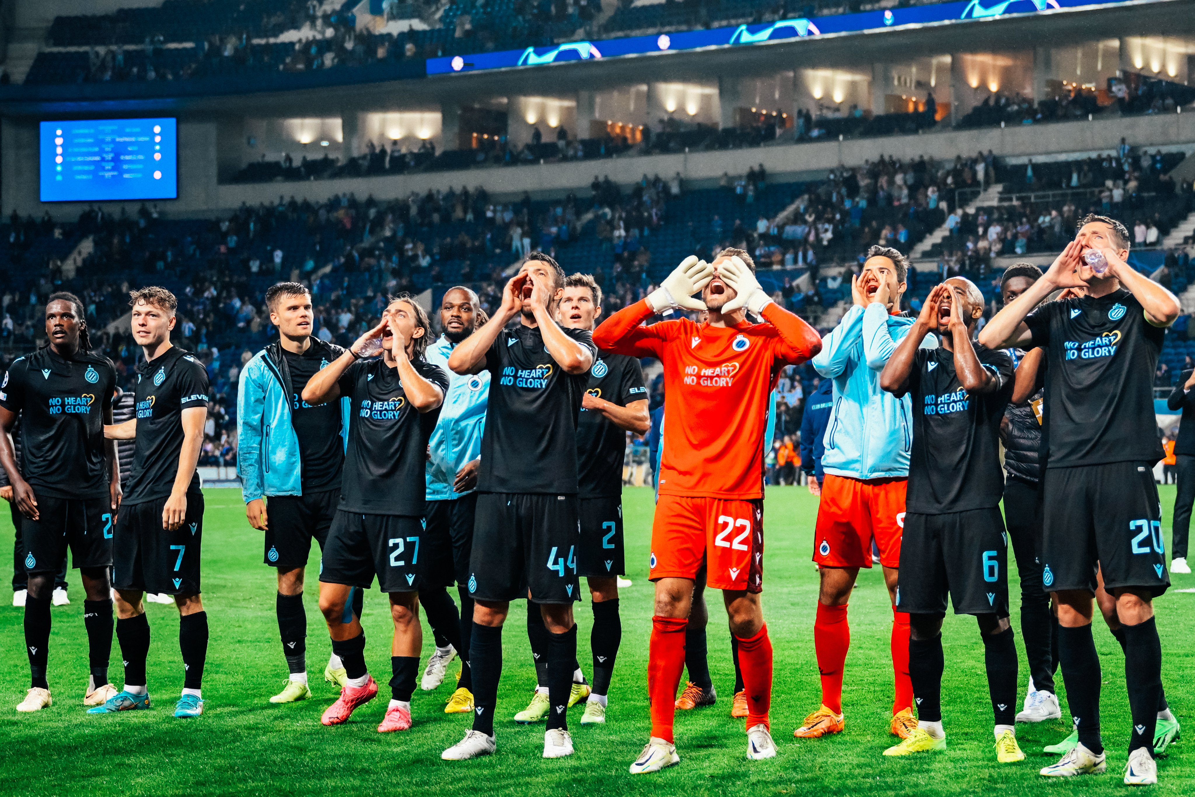 La brillante goleada de Brujas a domicilio ante Porto en la Liga de Campeones