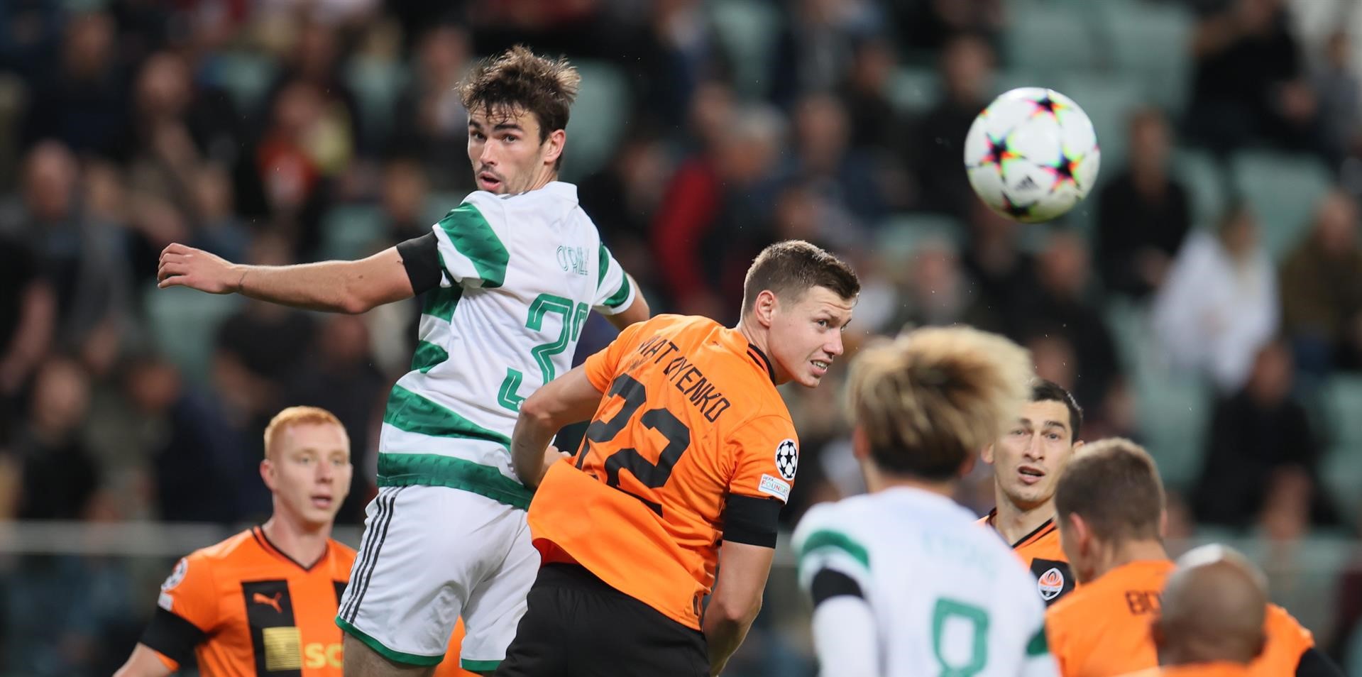 Shakhtar Donetsk y Celtic repartieron puntos en intenso duelo de la Champions