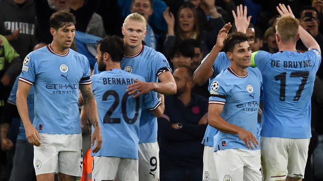 Manchester City dio vuelta un complejo partido contra Borussia Dortmund en la Champions