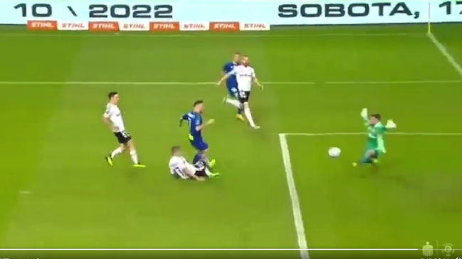 Angelo Henríquez volvió a marcar en Polonia y llegará encendido a la Roja