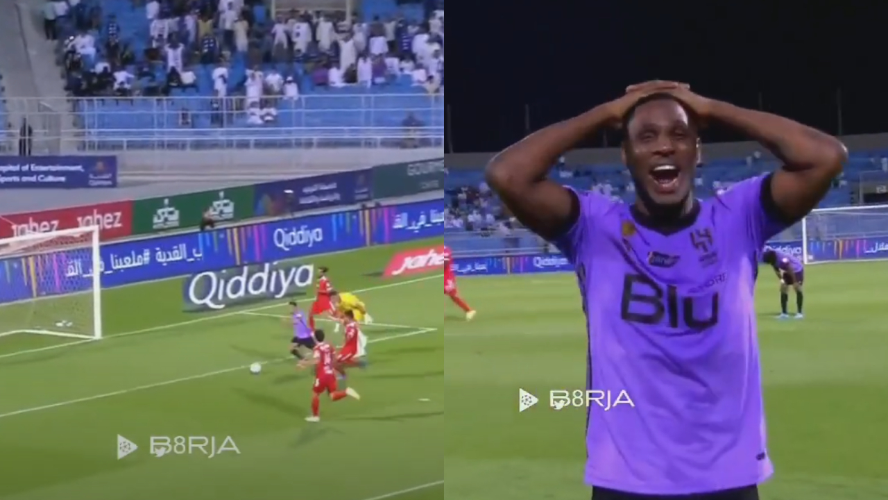 ¿El blooper del año? El increíble gol que se perdió el brasileño Michael en Arabia Saudita