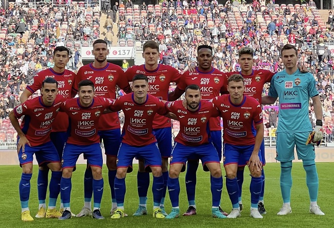CSKA de Felipe Méndez tropezó ante Torpedo Moscow en la liga rusa