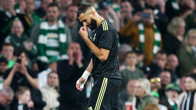 Karim Benzema será baja en Real Madrid para el derbi contra Atlético