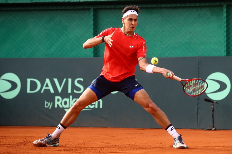 La gran actuación de Tabilo ante Alvarez en el inicio ganador de Chile ante Perú en la Davis