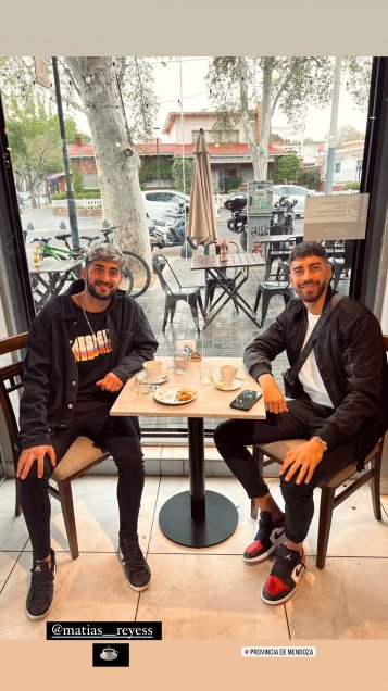 Juan Martín Lucero disfrutó junto a familia y amistades en Argentina