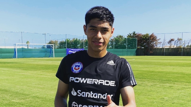 Darío Osorio se sumó a la sub 20 antes de reincorporarse a la Roja de Berizzo
