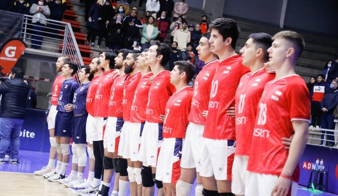 Chile derribó a Perú en el arranque del clasificatorio de voleibol para Santiago 2023