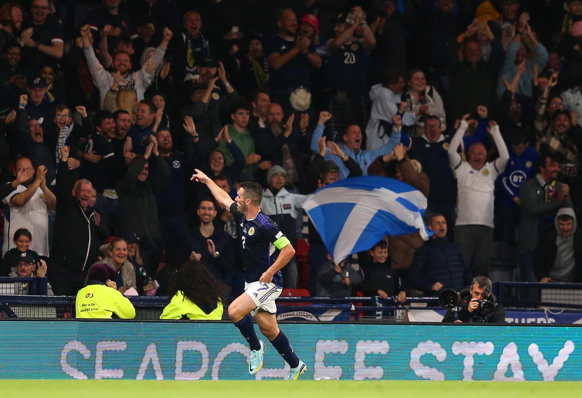 Nations League: Escocia tomó el liderato de su grupo tras golear a Ucrania en Glasgow