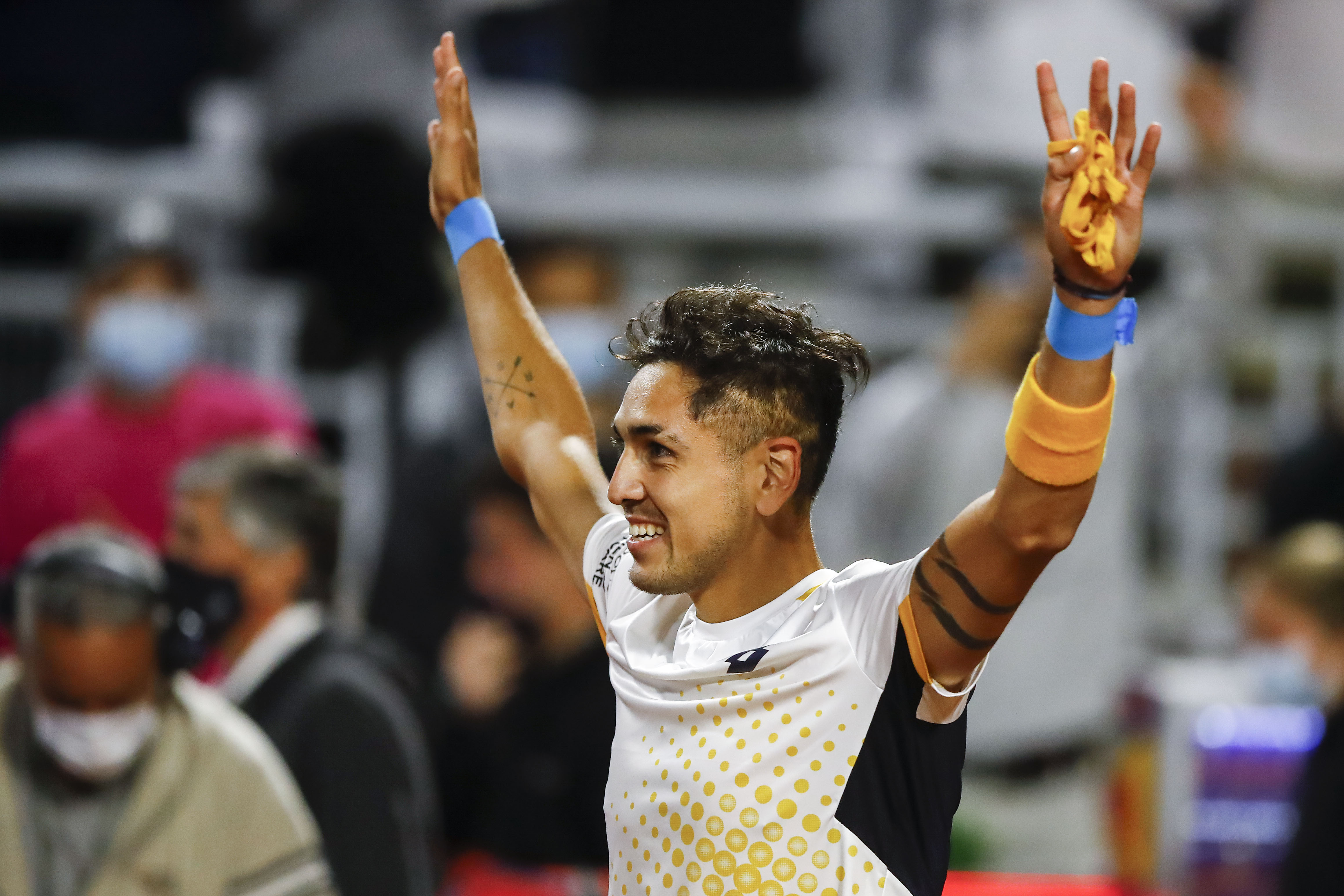 Alejandro Tabilo tuvo un gran debut en la primera ronda del ATP de San Diego